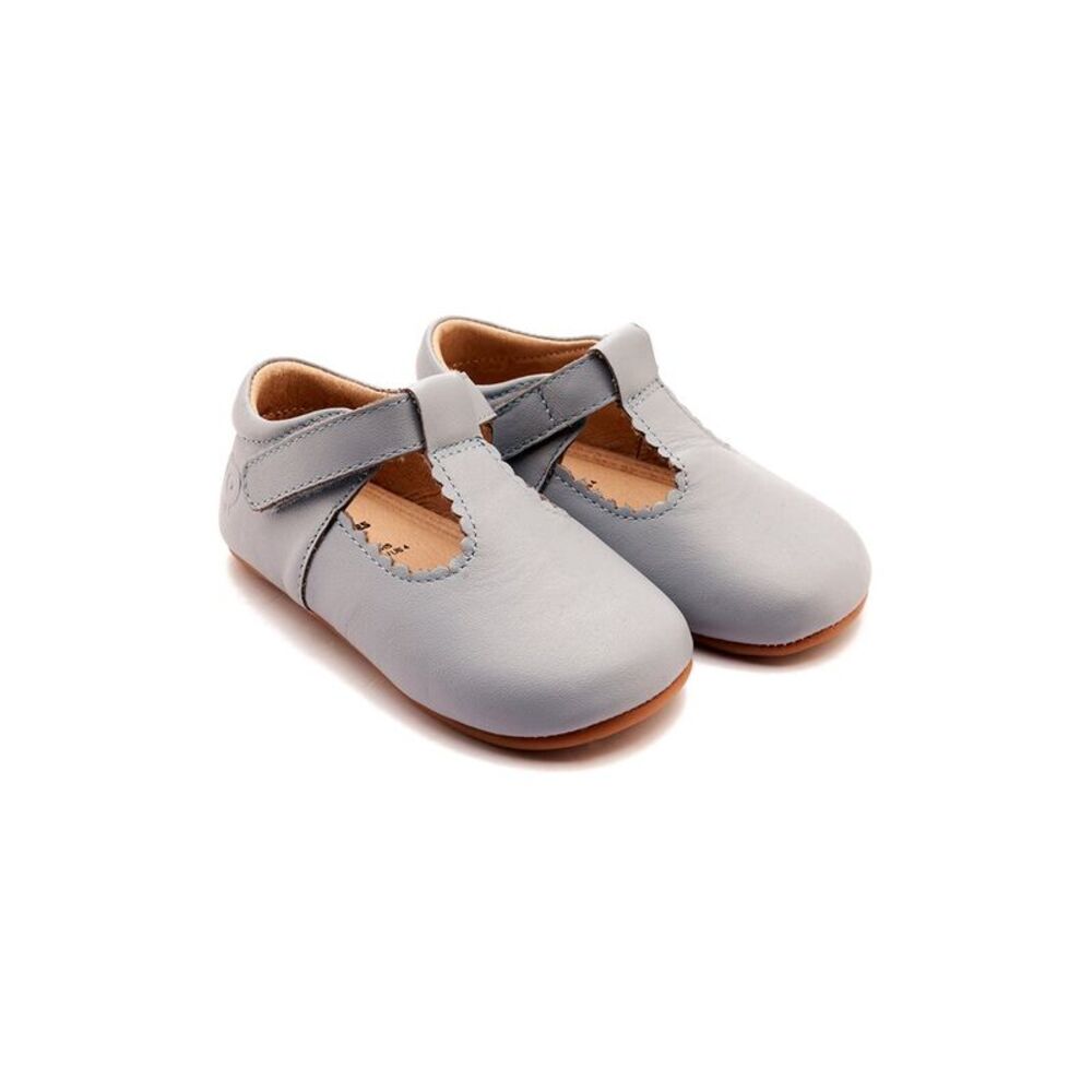 Old Soles Rose Baby Leather Sneaker, Blue